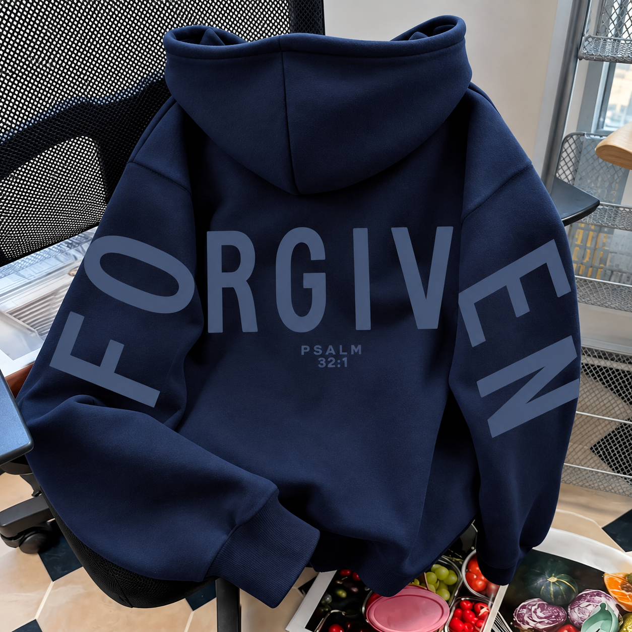 Long Sleeve Graphic Printed Hoodie With Pocket For Men And Women
