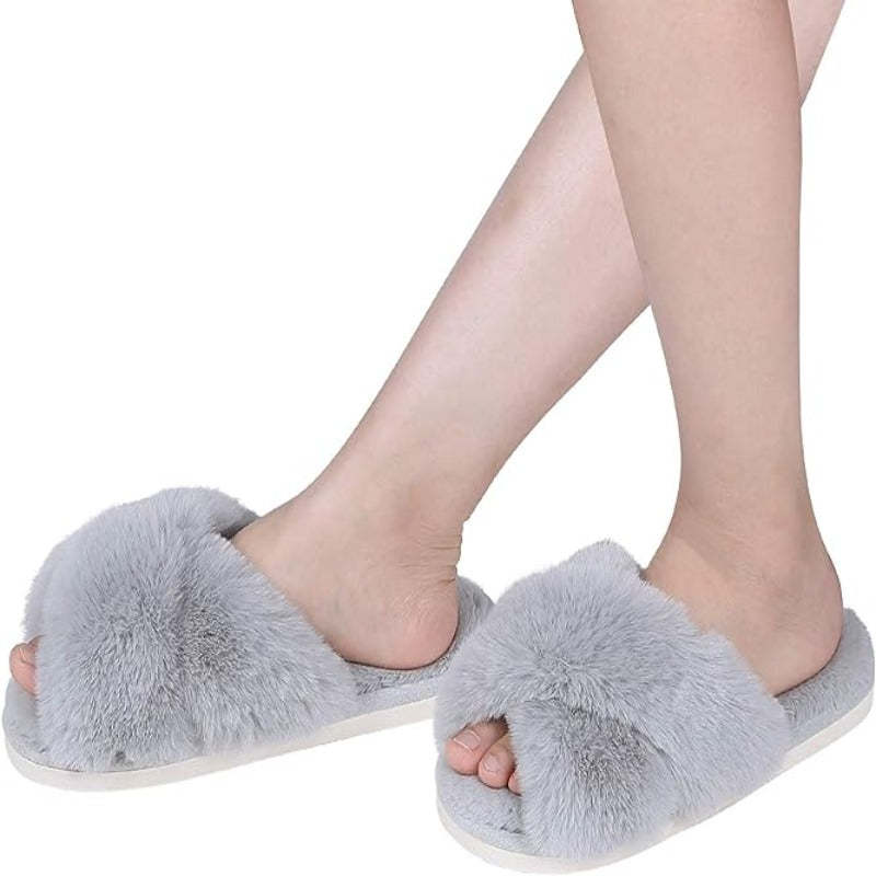 Comfy Cross Bands Slippers-Soco Sands