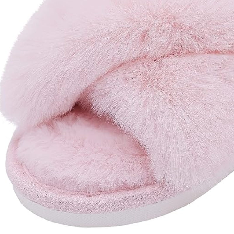 Comfy Cross Bands Slippers-Soco Sands