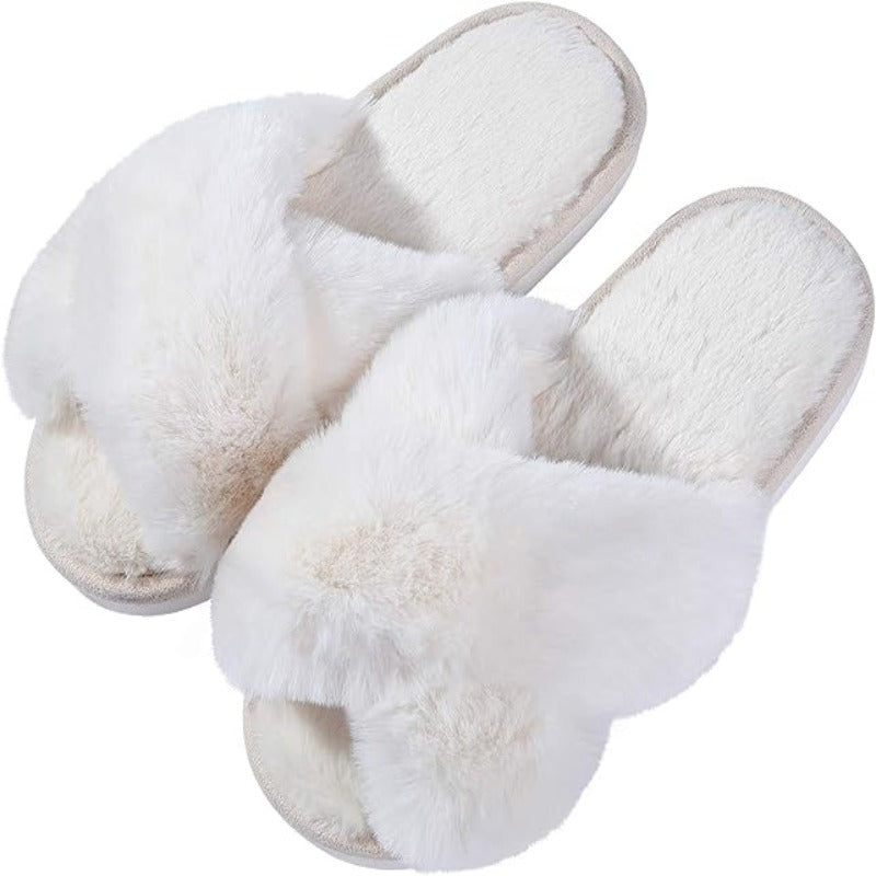 Comfy Cross Bands Slippers-Soco Sands