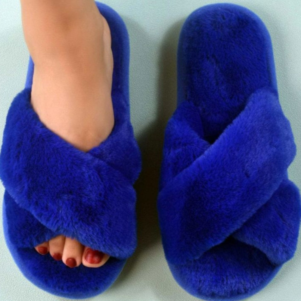 Comfy Criss Cross Slippers-Soco Sands