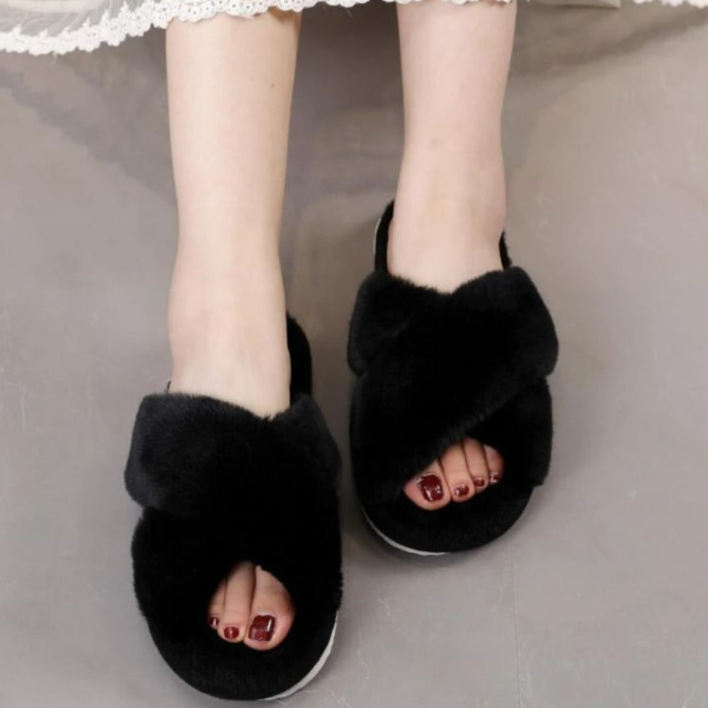 Comfy Criss Cross Slippers-Soco Sands