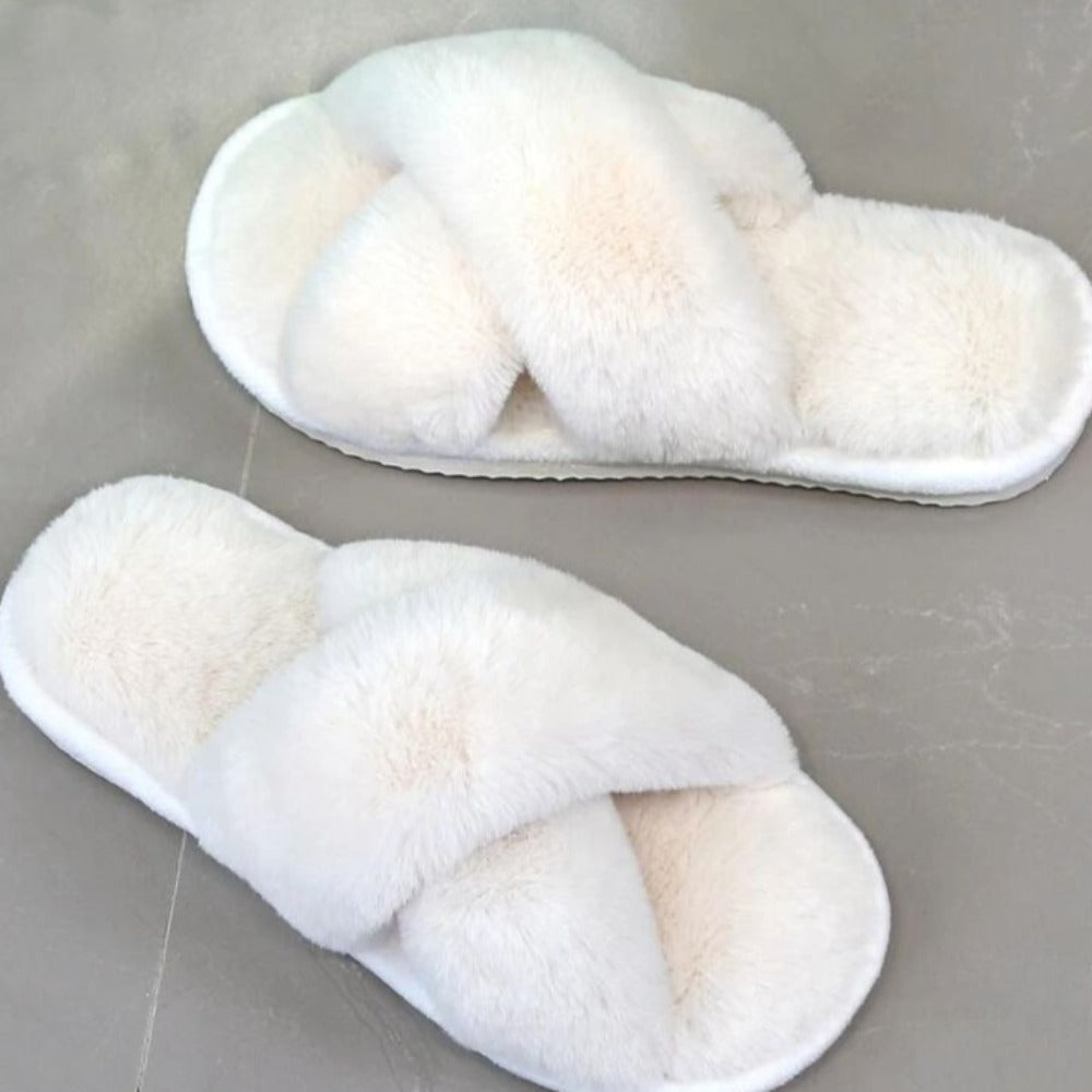 Comfy Criss Cross Slippers-Soco Sands