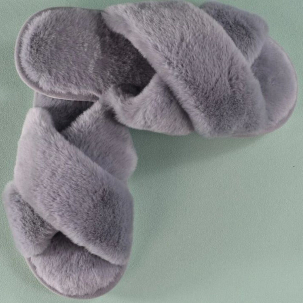 Comfy Criss Cross Slippers-Soco Sands