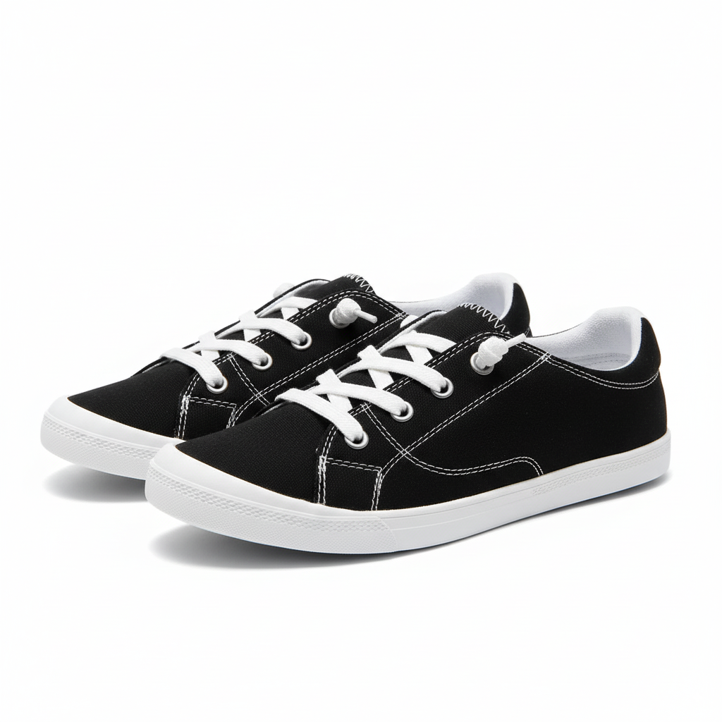 Low Top Lace Up Casual Sneakers