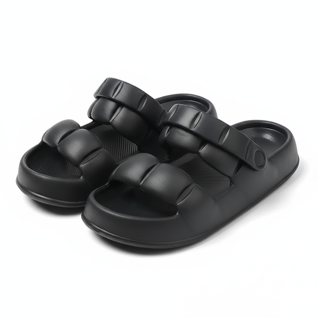 Summer Casual Style Thick Slippers