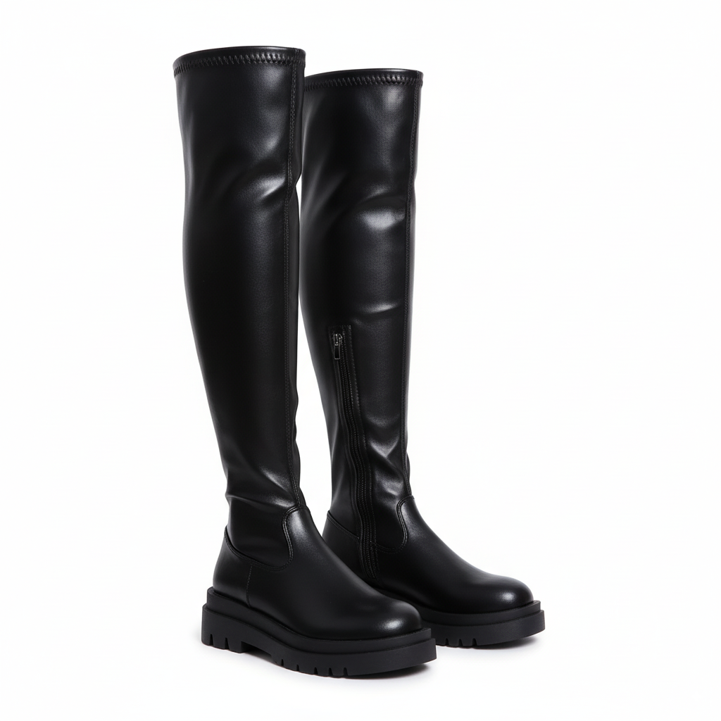Platform Thigh High Boots