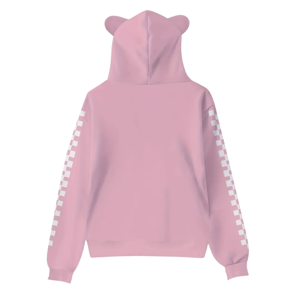 Hello Kitty Themed Cartoon Hooded
