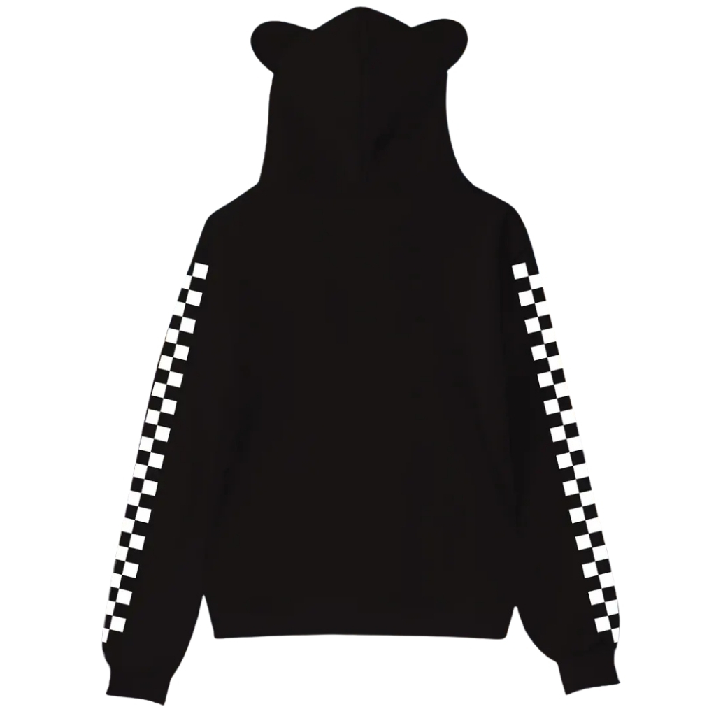 Hello Kitty Themed Cartoon Hooded