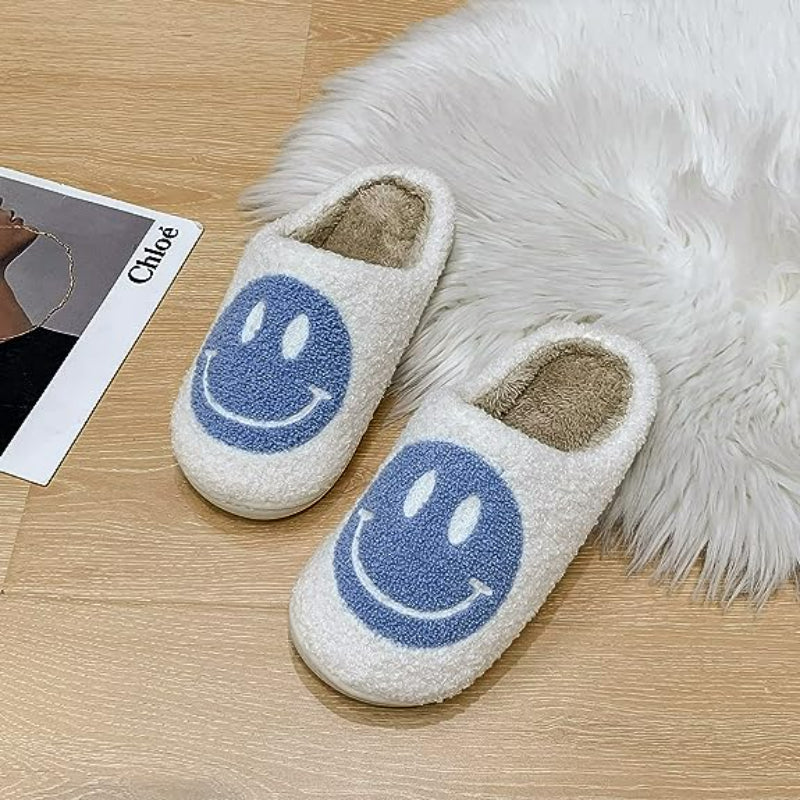 Plain Slippers With Print Pattern-Soco Sands