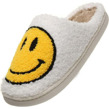 Plain Slippers With Print Pattern-Soco Sands