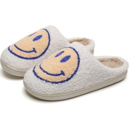 Plain Slippers With Print Pattern-Soco Sands