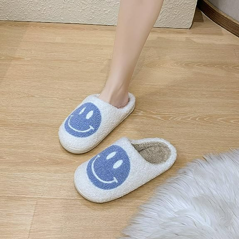 Plain Slippers With Print Pattern-Soco Sands