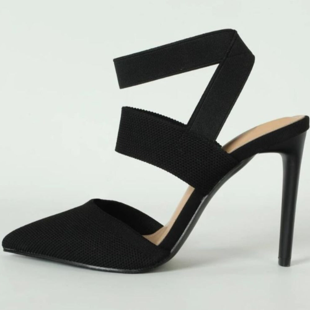 Stiletto Strap Pumps-Soco Sands