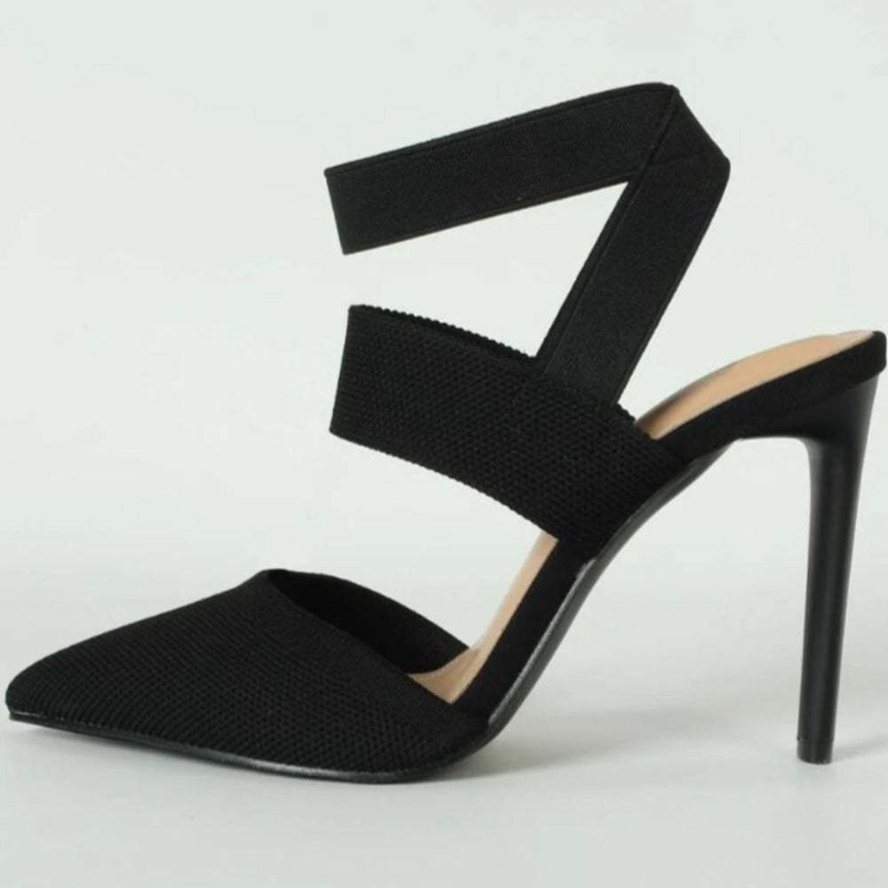 Stiletto Strap Pumps-Soco Sands