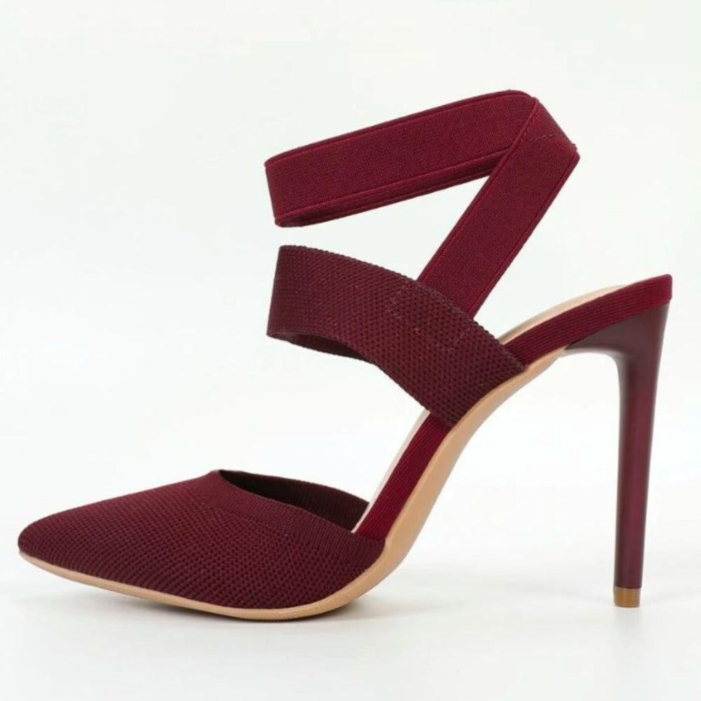 Stiletto Strap Pumps-Soco Sands