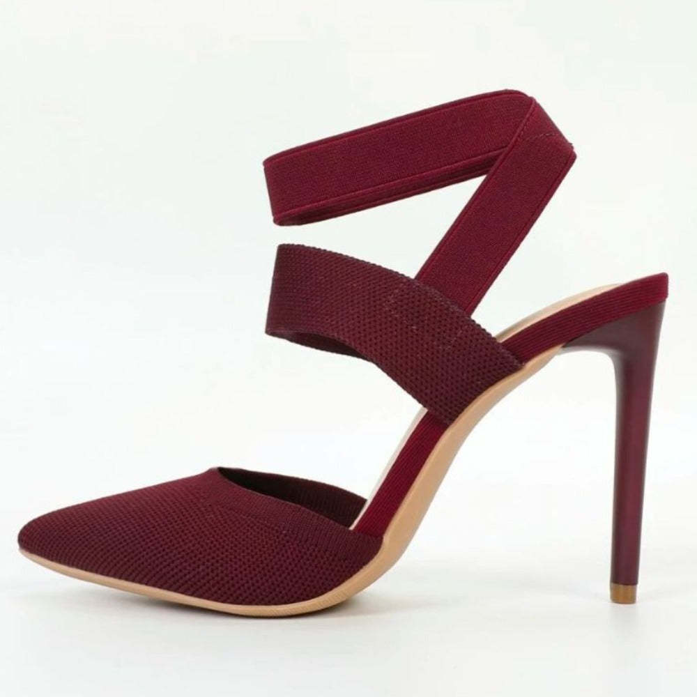 Stiletto Strap Pumps-Soco Sands