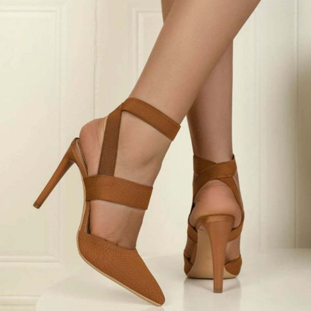 Stiletto Strap Pumps-Soco Sands