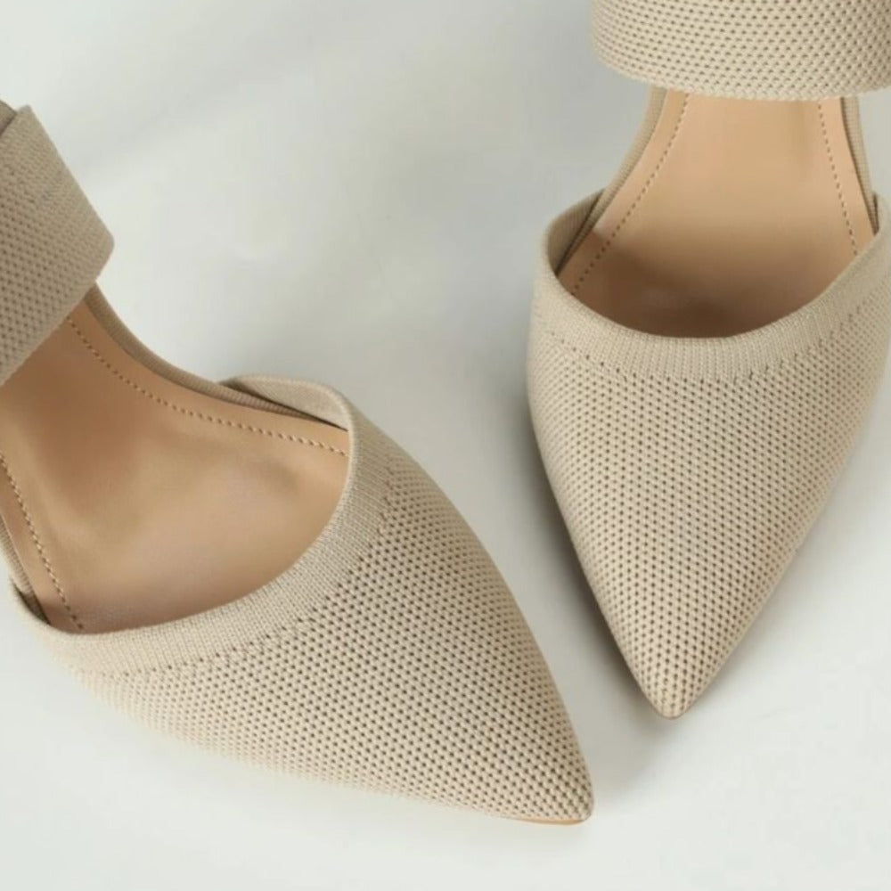 Stiletto Strap Pumps-Soco Sands