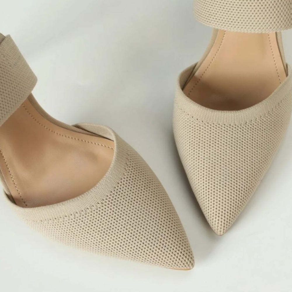 Stiletto Strap Pumps-Soco Sands