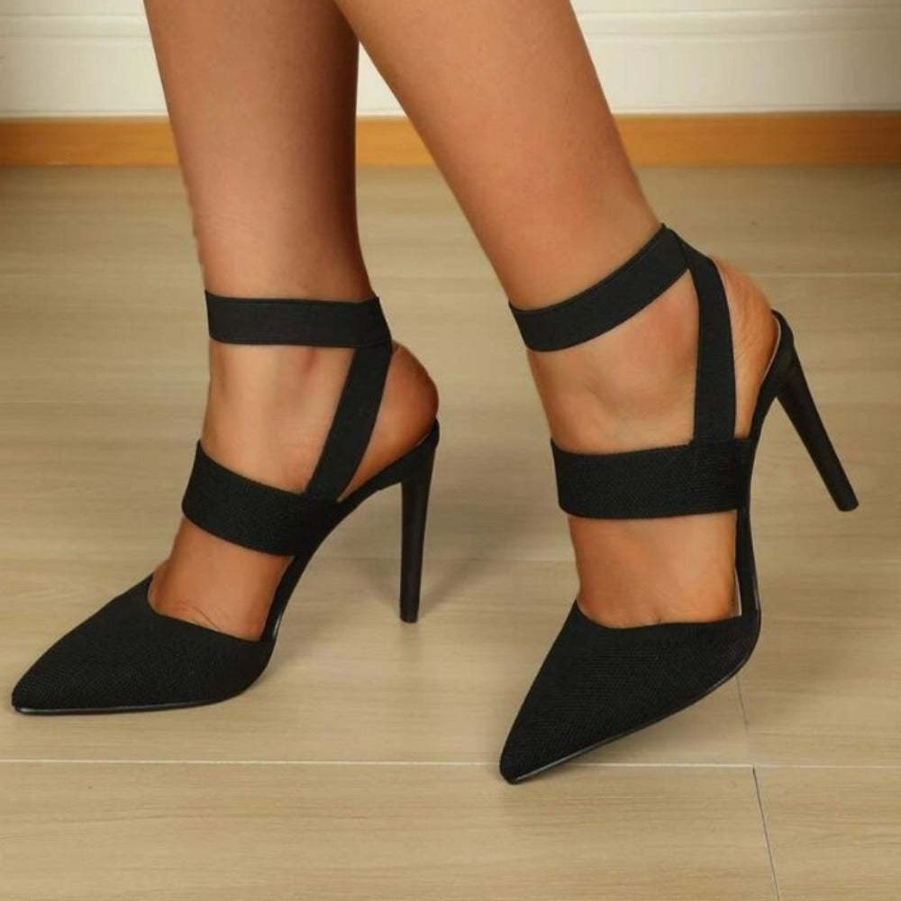 Stiletto Strap Pumps-Soco Sands