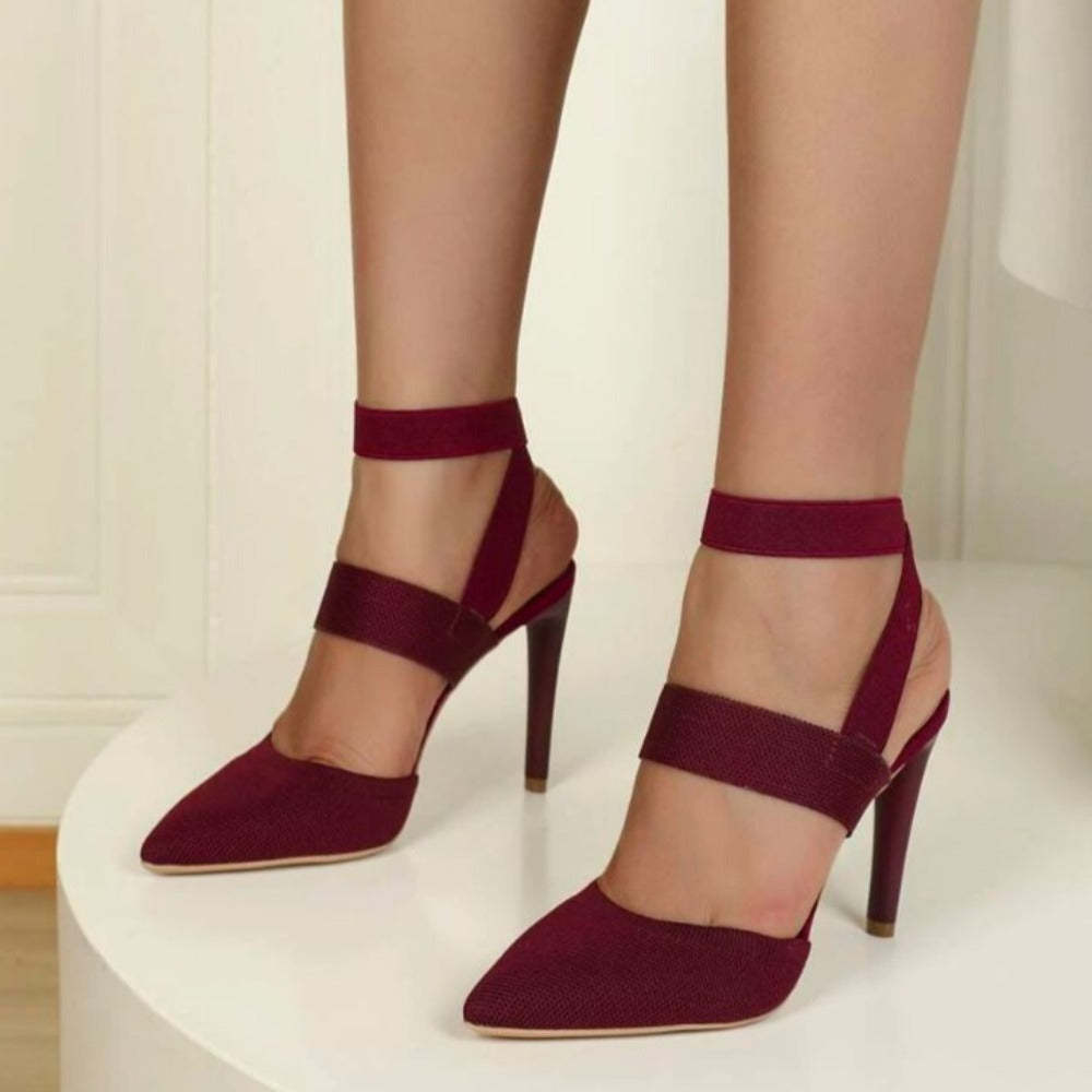 Stiletto Strap Pumps-Soco Sands