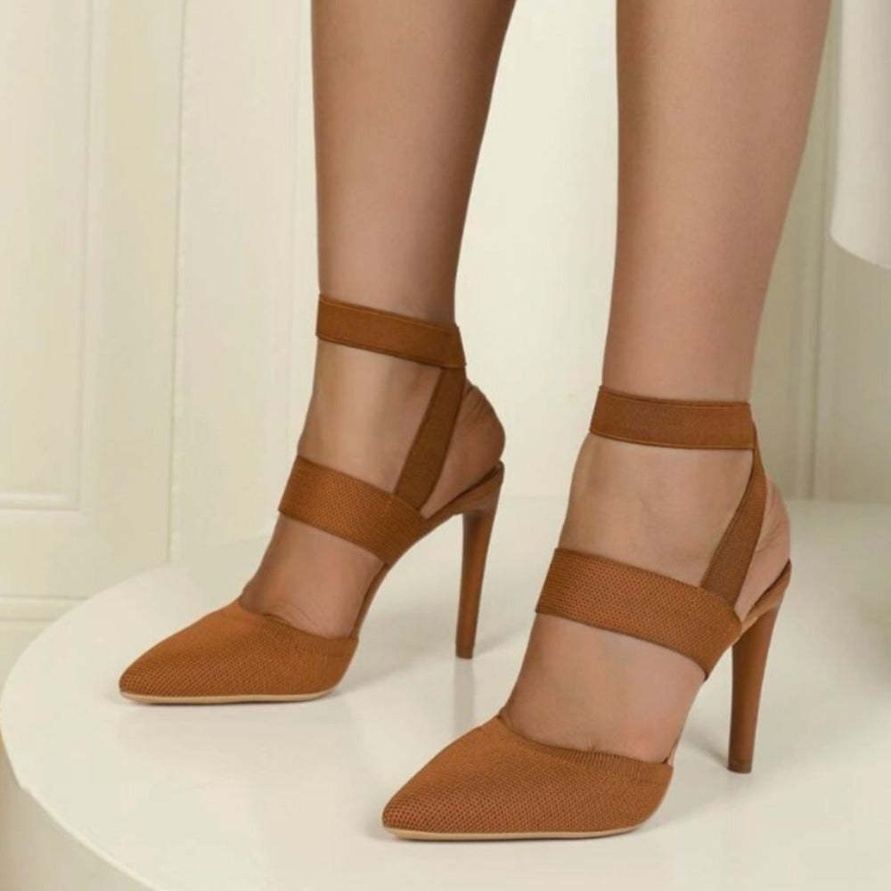 Stiletto Strap Pumps-Soco Sands