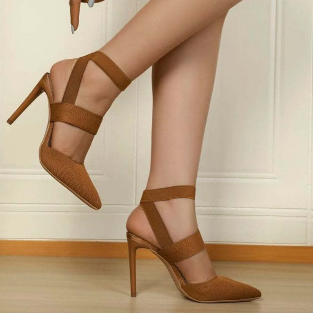 Stiletto Strap Pumps-Soco Sands