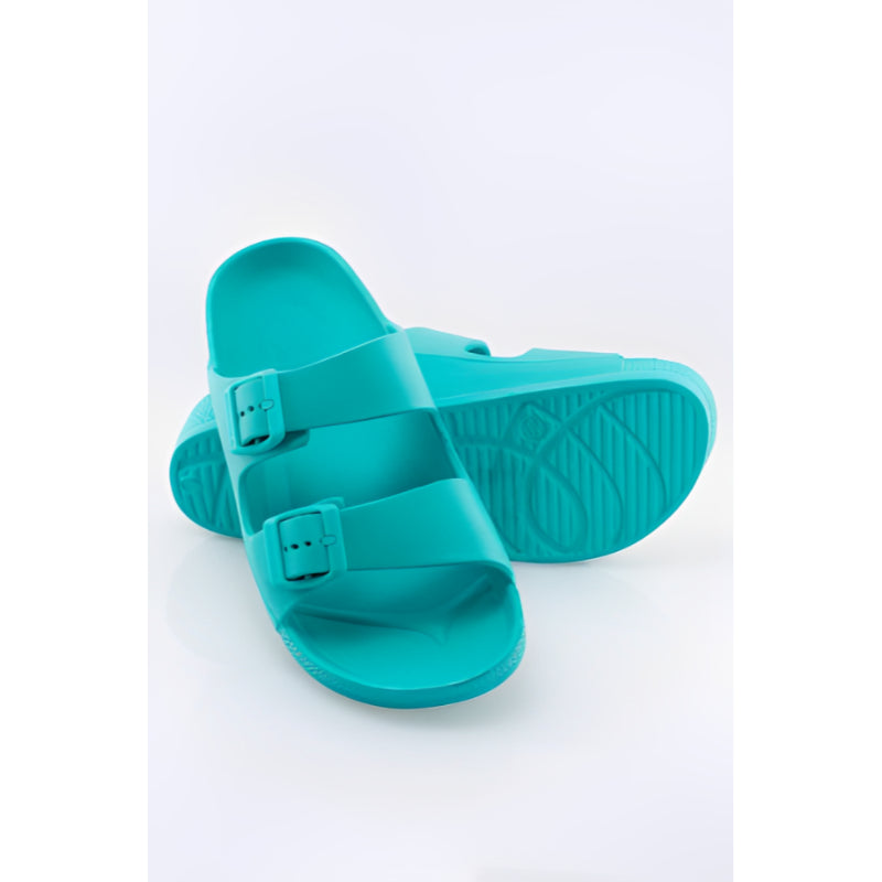 Adjustable Double Strap Buckle Slides-Soco Sands