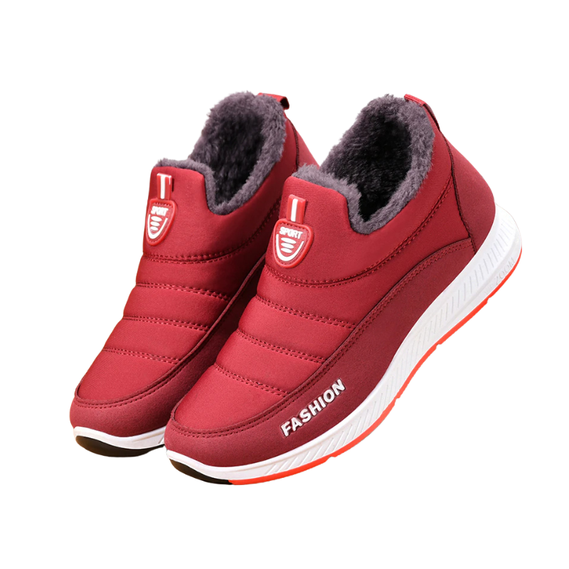 Winter Fur Slip On Snow Boots-Soco Sands