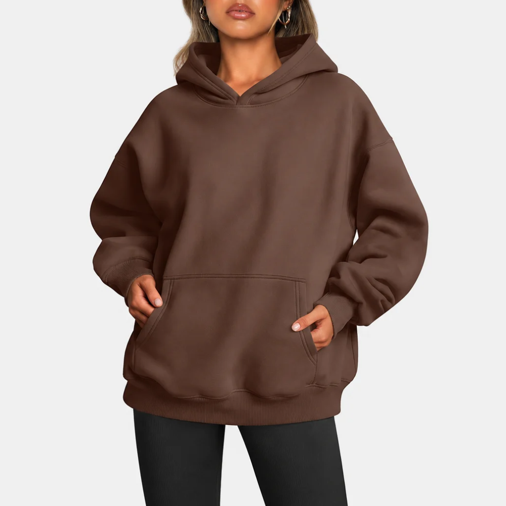Casual Oversized Pullover Hoodie For Women
