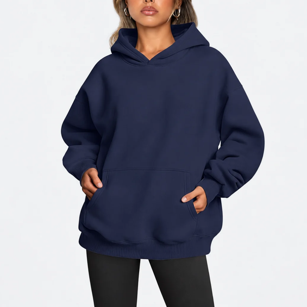 Casual Oversized Pullover Hoodie For Women