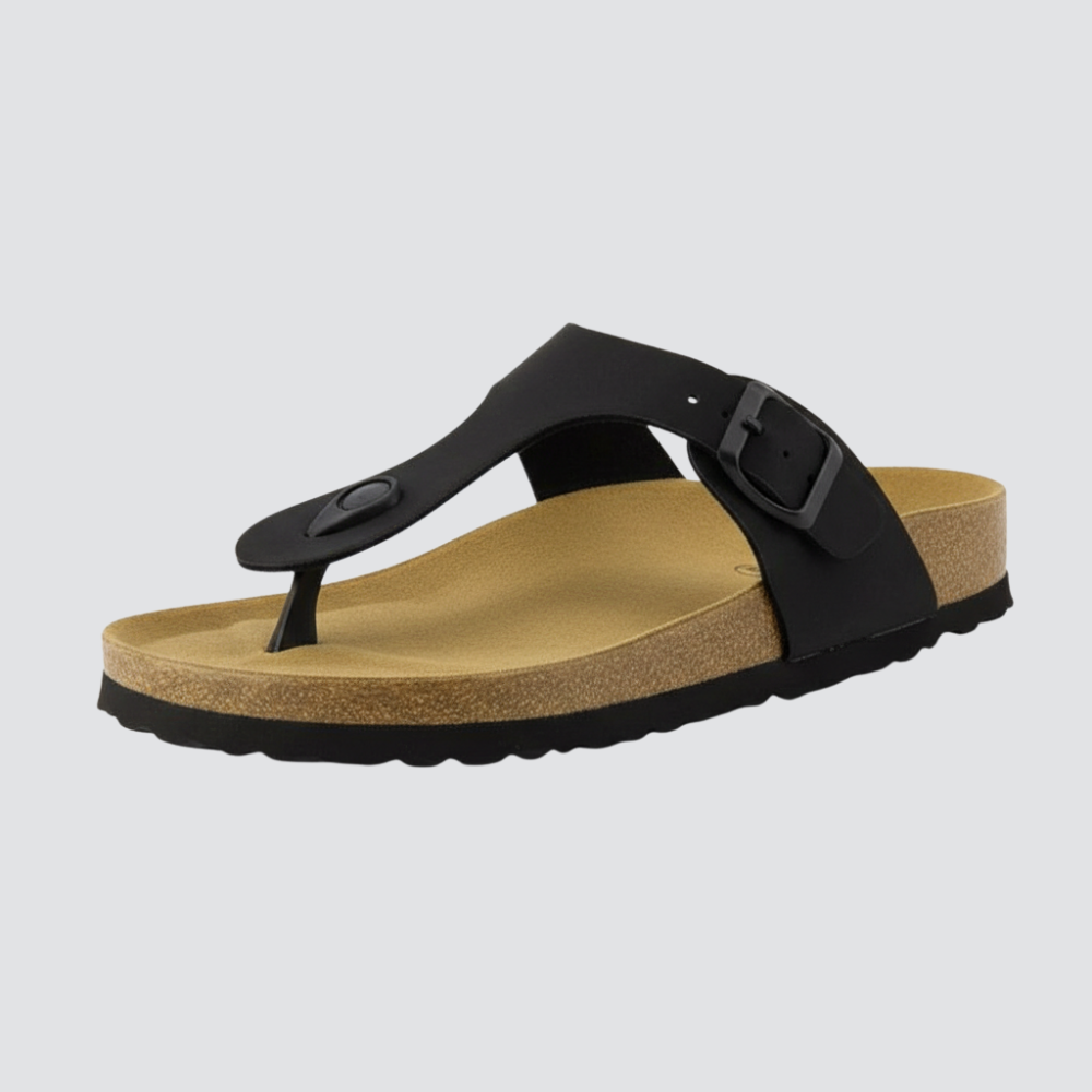Women Footbed Thong Sandals