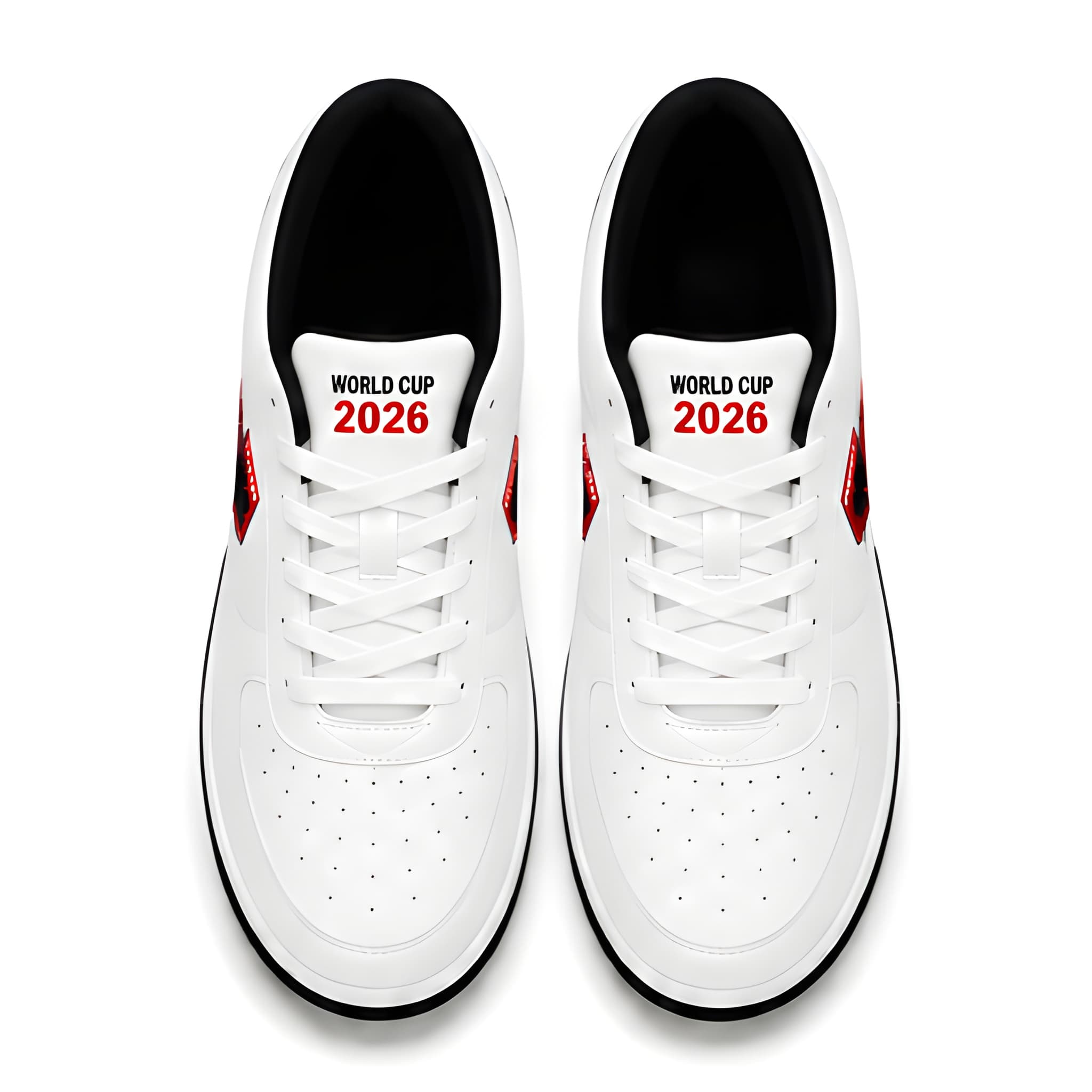 World Cup 2026 Albania Football Fan Printed Shoes