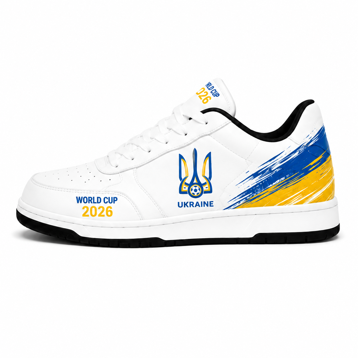World Cup 2026 Ukraine Football Fan Printed Shoes
