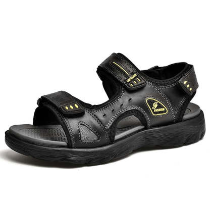 Classic Summer Men's Genuine Leather Sandals