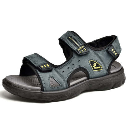Classic Summer Men's Genuine Leather Sandals