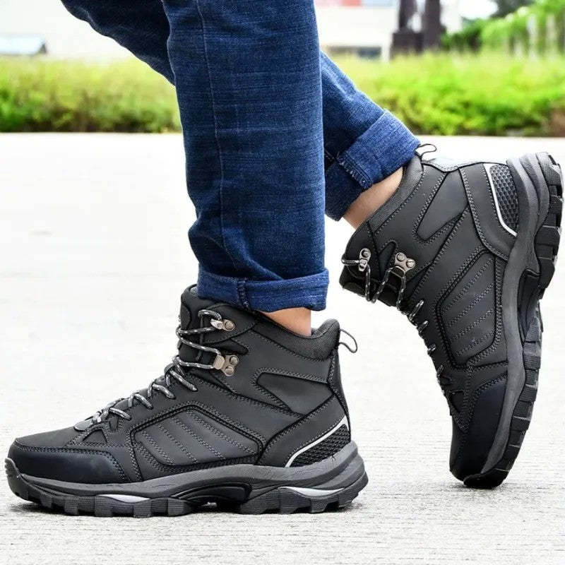 Anti Skidding Durable Leather Boots For Men-Soco Sands