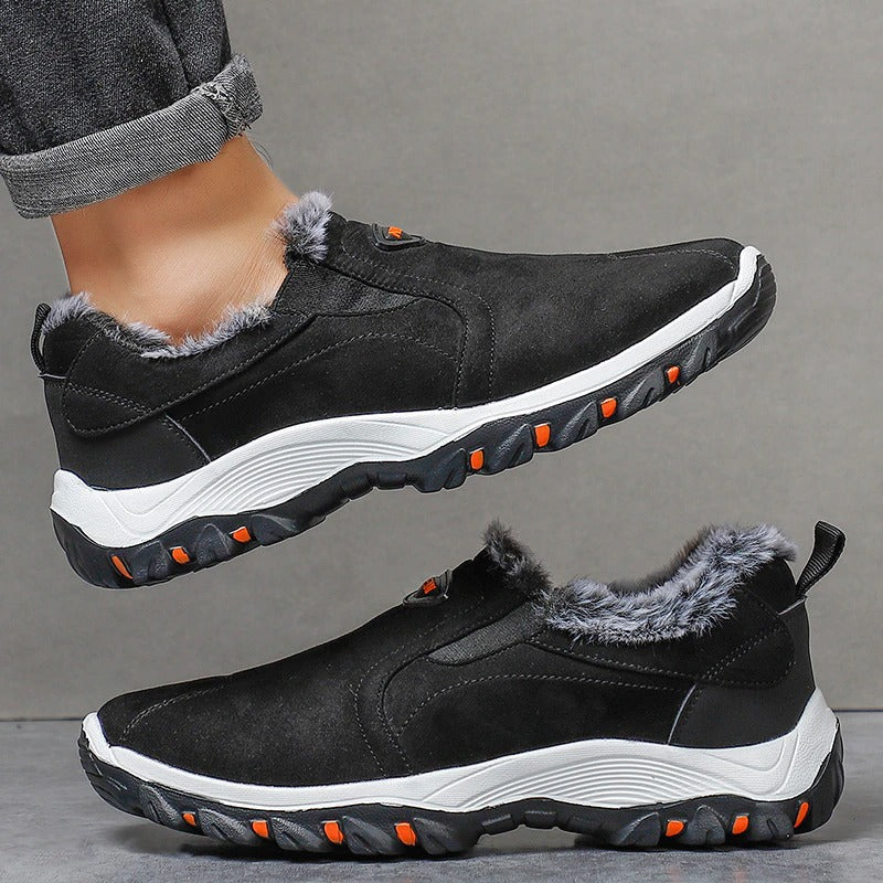 Warm Fleece Winter Sneakers Shoes For Men-Soco Sands
