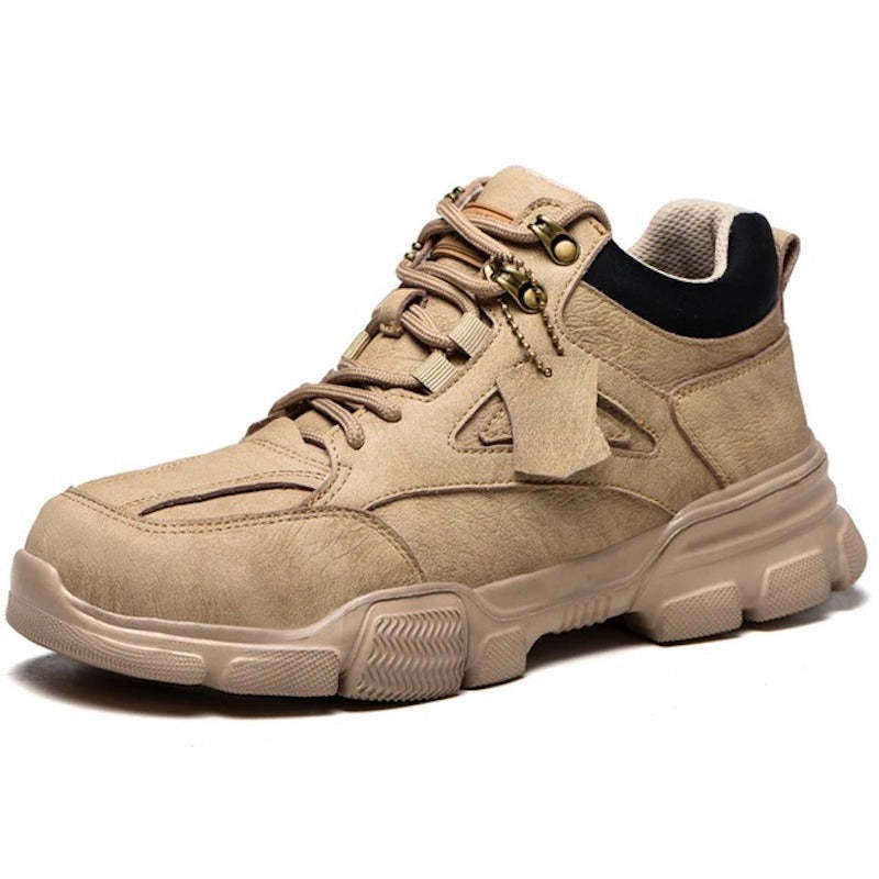Men's Anti-Smash And Stab Work Shoes-Soco Sands