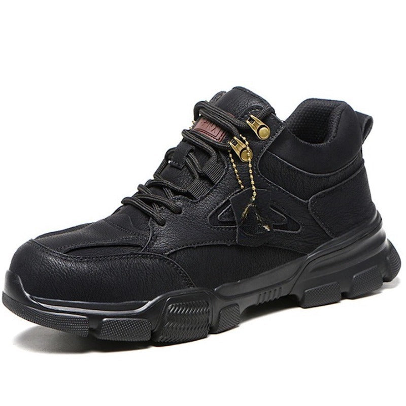 Men's Anti-Smash And Stab Work Shoes-Soco Sands