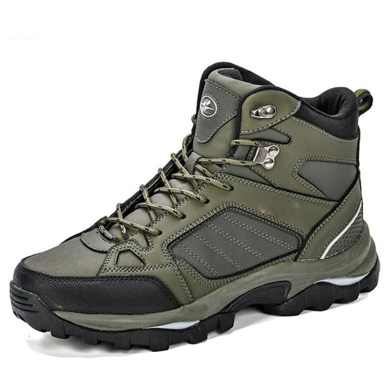 Men Anti-Skidding Leather Boots-Soco Sands
