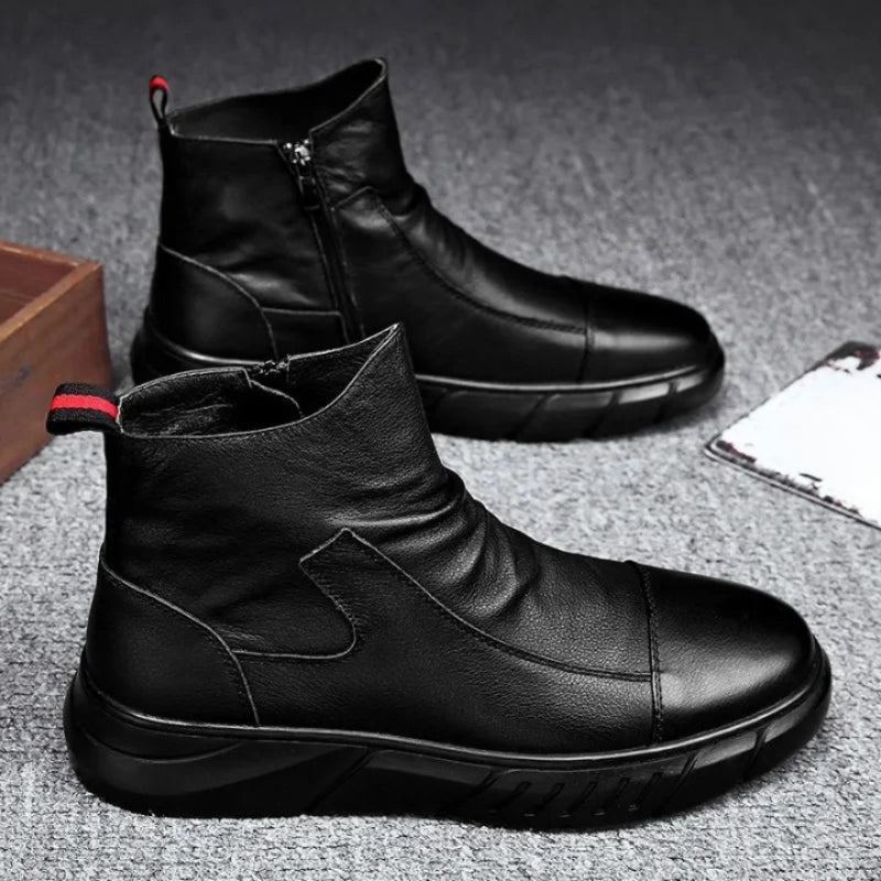 Anti Slip Leather Shoes-Soco Sands