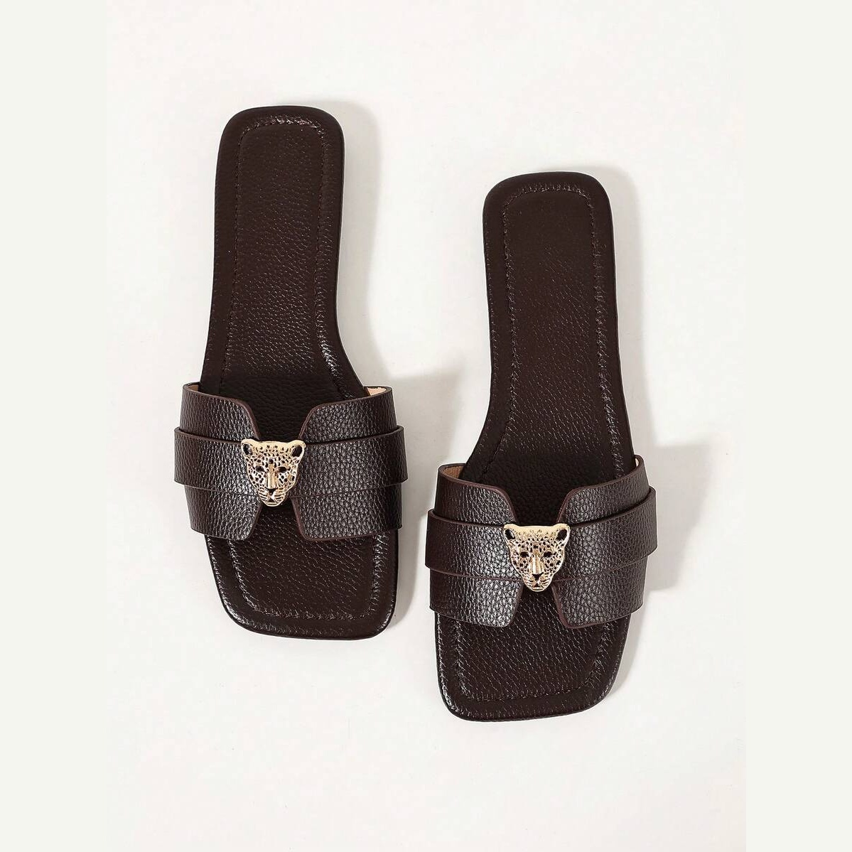 Casual Flat Slip On Slide Sandals with Lightweight Design for Women
