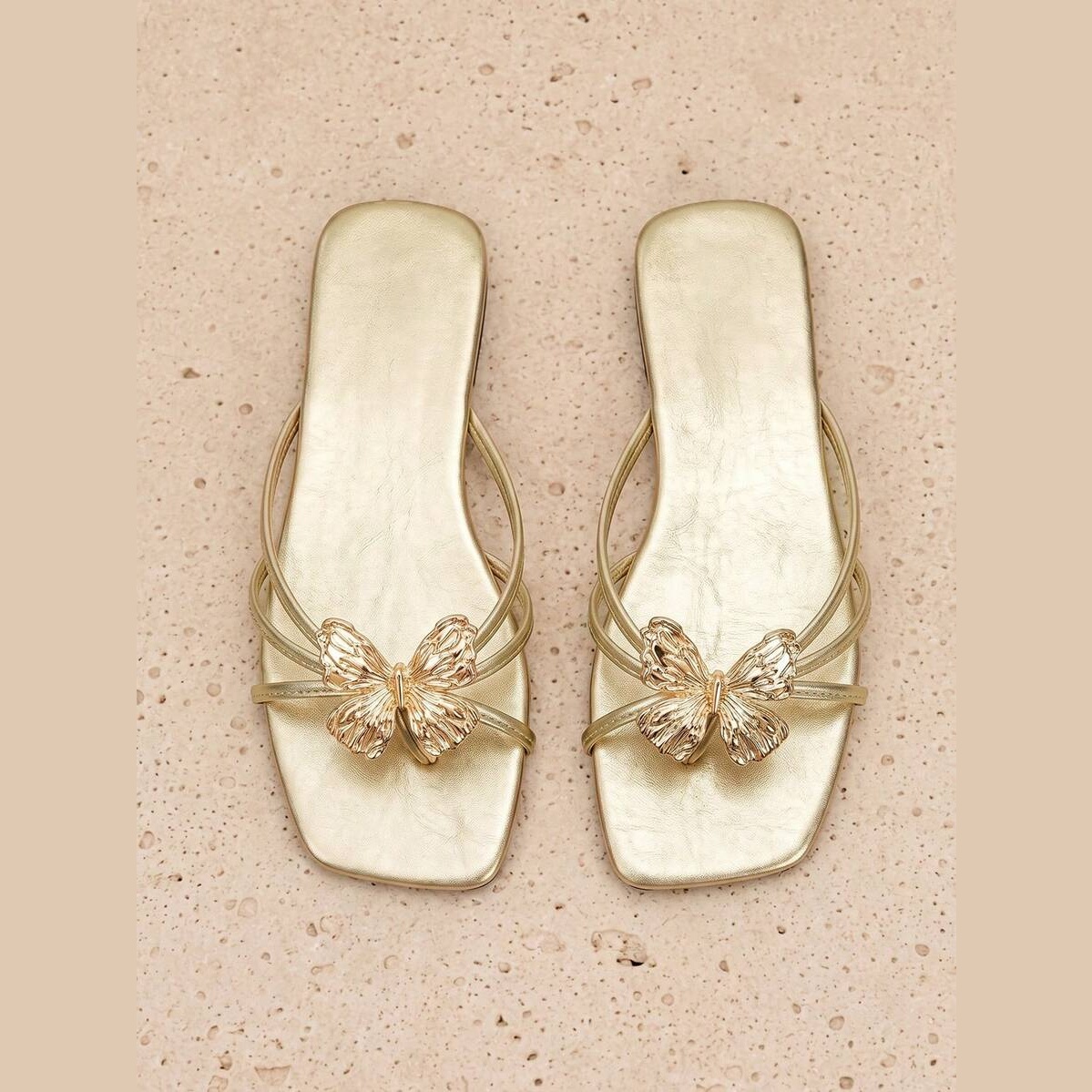 Casual Summer Vacation Rhinestone Decor Sandals For Women