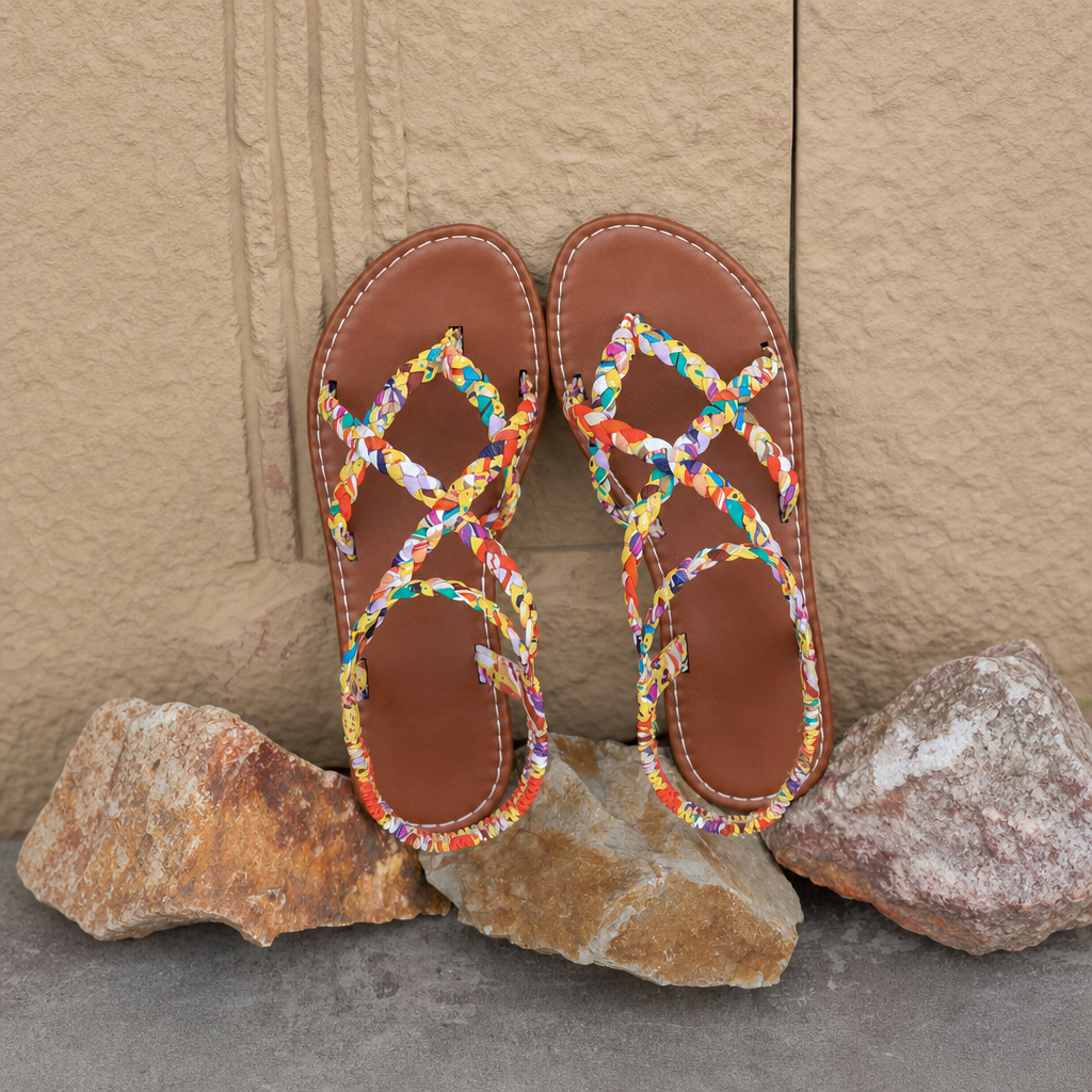 Casual Minimalist Beach Fashion Flat Sandals For Women