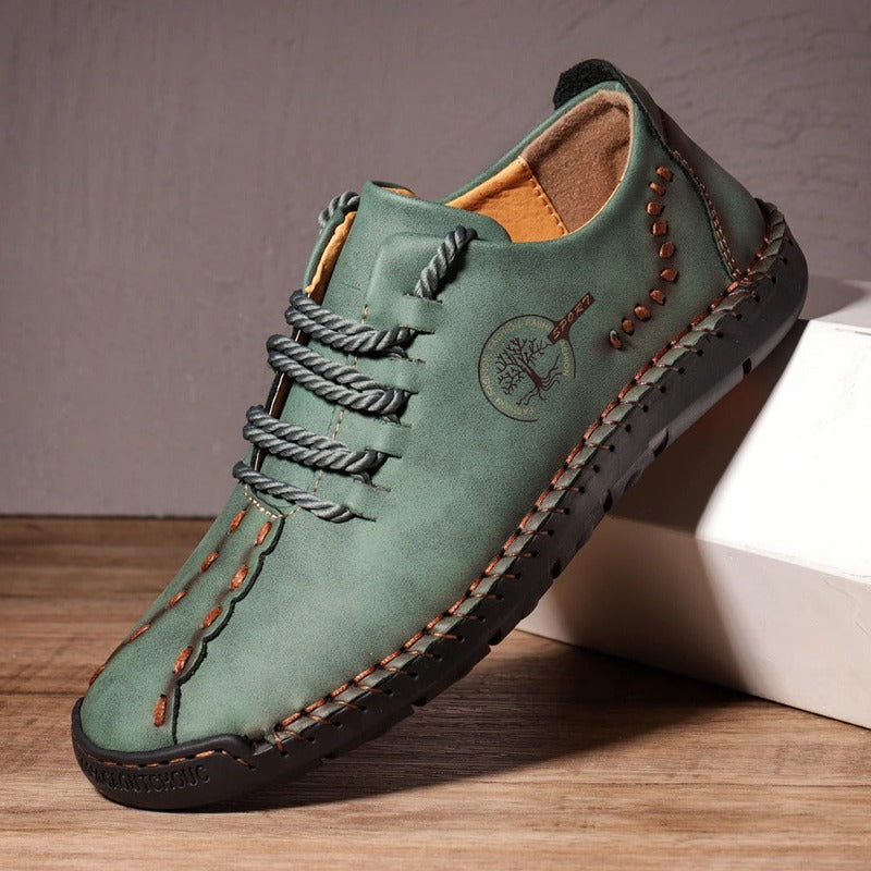 Handmade Leather Casual Men Shoes-Soco Sands