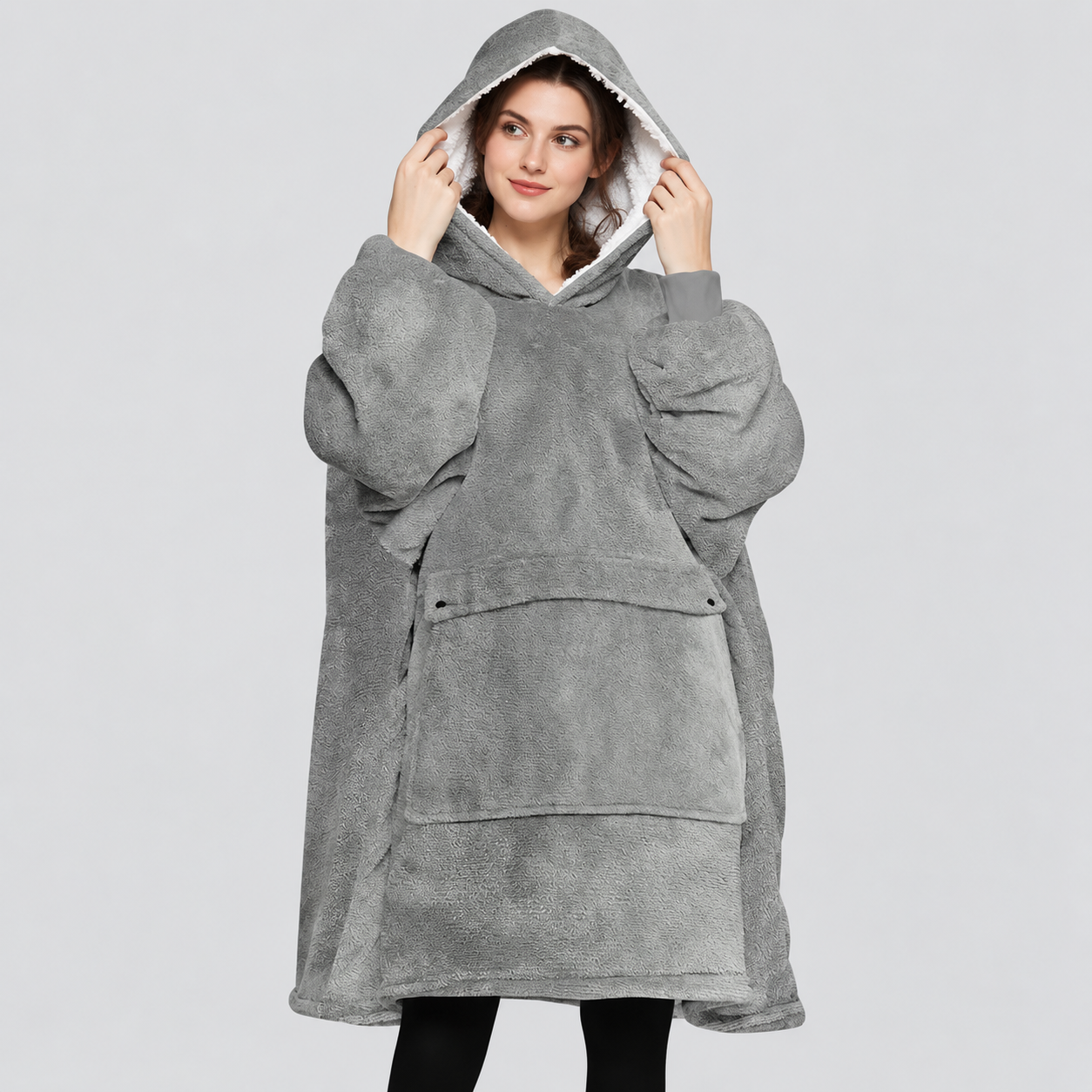 Cozy Wearable Blanket Hoodie For Men And Women