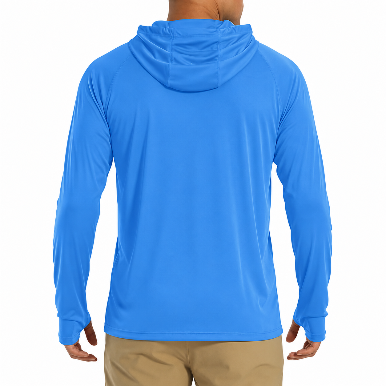 Long Sleeve Athletic Fishing Hoodie Outdoor Performance Wear for Men