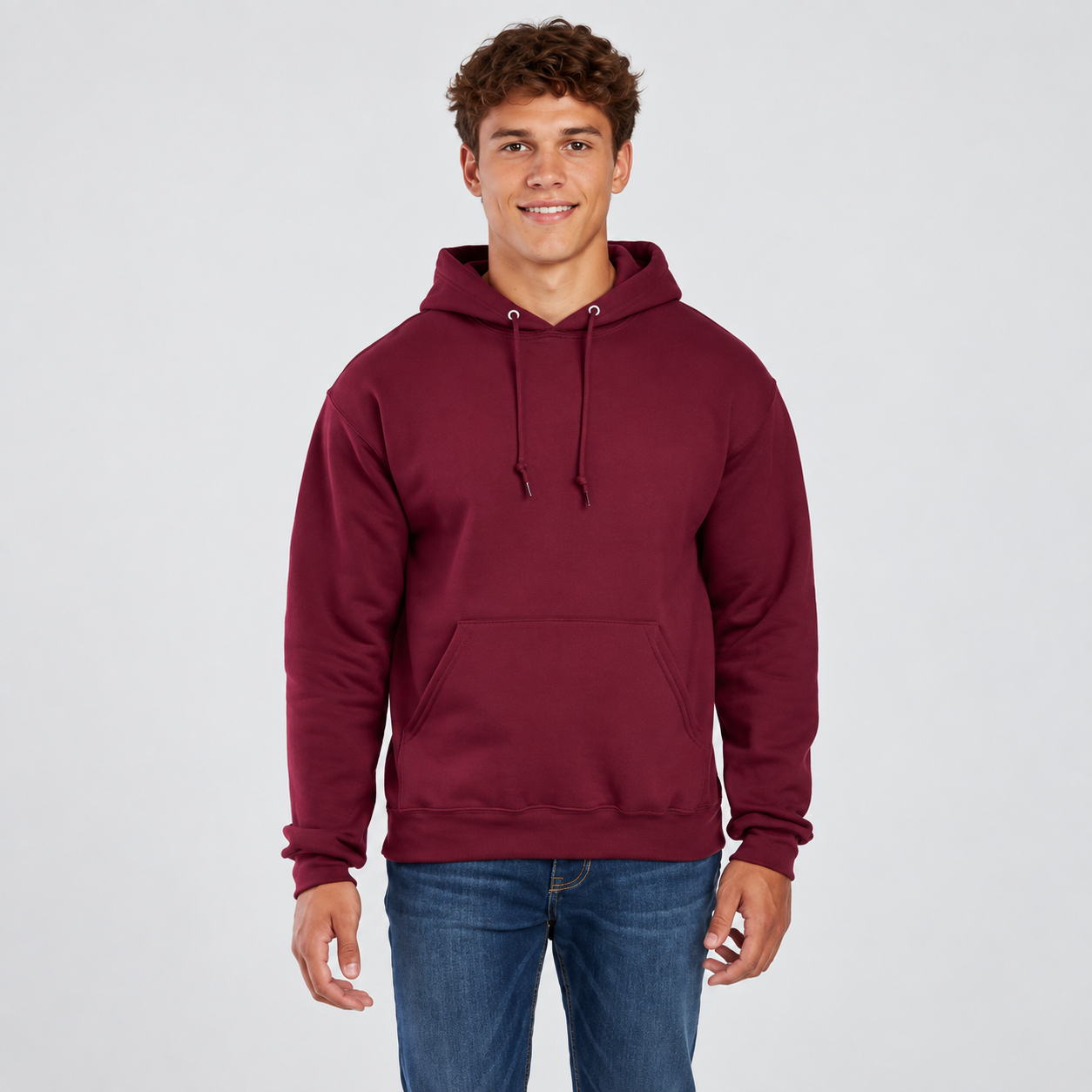 Casual Long Sleeve Pullover Hoodie For Men And Women